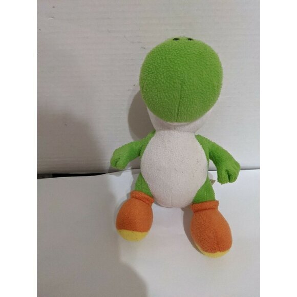 Yoshi Plush  Green Dinosaur Pet Super Mario Bros plush   9.5" - Picture 9 of 10